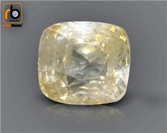 Natural Untreated & Unheated Yellow  Sapphire Pokhraj 3.58CTS-2461